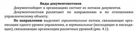 Обложка для материала Виды документопотоков