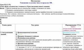 Обложка для материала Цена, количество, стоимость (Урок введения нового знания)