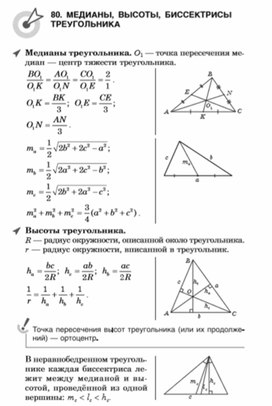 Материал по математике