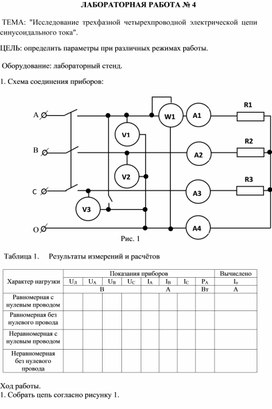 Потенциальная диаграмма неразветвленной цепи практическая работа