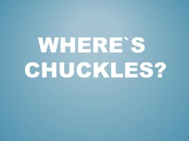 Обложка для материала Презентация по английскому языку на тему: "Where`s Chuckles?".