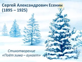 Анализ лирики С. Есенина: "Поет зима - аукает", "Нивы сжаты, рощи голы"