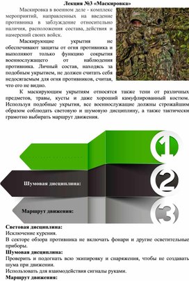 Обложка для материала Маскировка