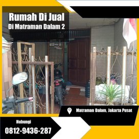 Обложка для материала TERJANGKAU! WA 0812-9436-287  Jual Rumah Lama Di Jalan Matraman Dalam Jakarta Pusat