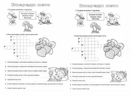 Рабочий лист к уроку окружающего мира по теме "Впереди лето", 2 класс, УМК "Школа России"
