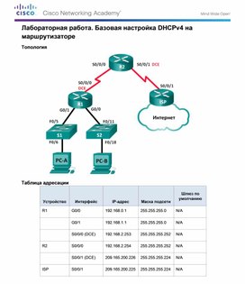 Лабораторная работа настройка firewall