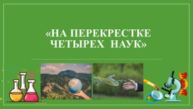 Игра "на перекрестке 4 наук"