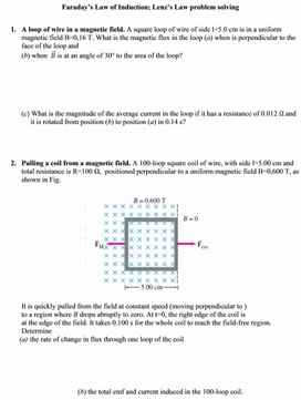 Обложка для материала 4Lenz rule, phenomenon of self-inductance
