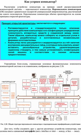 Обложка для материала Как устроен компьютер?