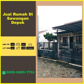 Обложка для материала WA 0838-0889-7753 Jual Rumah Depok 1,2 Milyar Aghatis Residence Sawangan