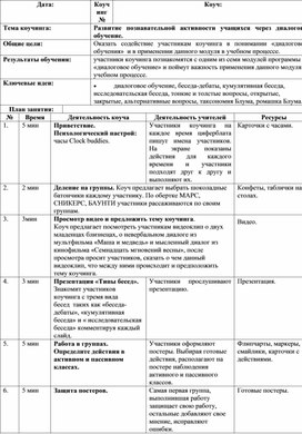 Обложка для материала Развитие познавательной активности учащихся через диалоговое обучение.