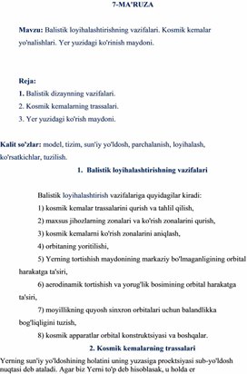 Article as to web mapping in our countr