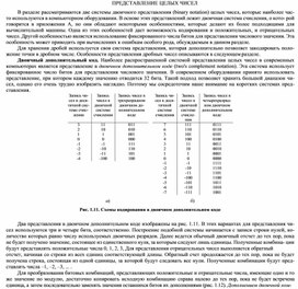 Обложка для материала ПРЕДСТАВЛЕНИЕ ЦЕЛЫХ ЧИСЕЛ.docx