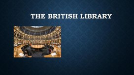 Обложка для материала The British Library