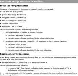 Обложка для материала 10.3 B Direct current work and power of current worksheet 2 variant