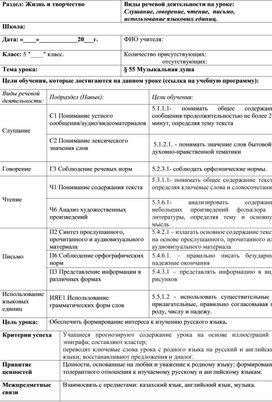 Обложка для материала Русская литература 5 класс (обновленка) Музыкальная душа