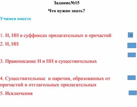 Обложка для материала Чек - лист. ЕГЭ. Задание №15.