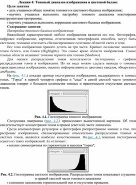 Что такое тоновый диапазон в фотошопе