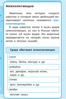 Обложка для материала Окружающий мир для 1-4 классов_схема_26