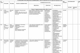 КТП по английскому (второму иностранному) языку для 8 класса