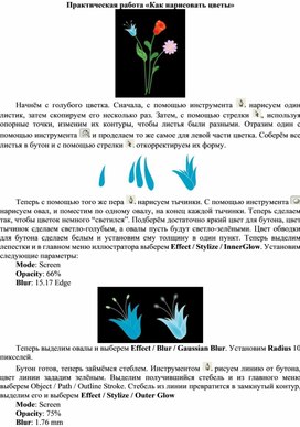 Обложка для материала ПР_Как нарисовать цветы