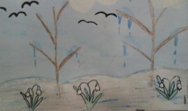 Обложка для материала Рисунок "Природа радуется Весне"