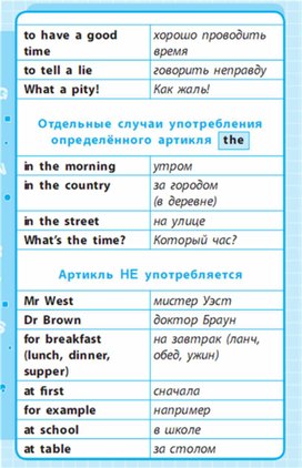 Обложка для материала Английский язык 1-4 классы в схемах и таблицах