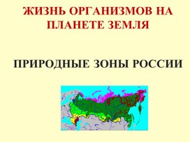 Природные зоны России