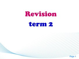 Презентация по английскому языку для учащихся 5 - 6 классов на тему "Revision to the theme “Living things” term 2"
