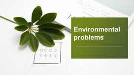 Урок по теме "Ecological problems"