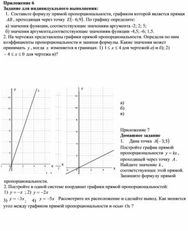 Обложка для материала 8. Дидактический материал. Приложение 6 и 7. Вариант 2.