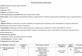 Тема урока: «В. Осеева «Волшебное слово»»» (2 класс, программа «Школа России»)