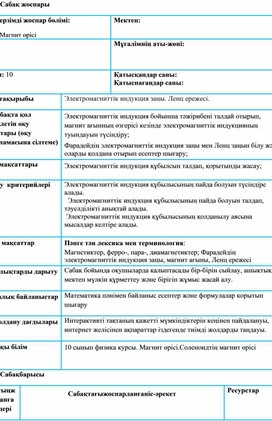 Обложка для материала СЖ 10 кл 127 сабак