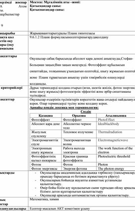 Обложка для материала Планк гипотезасы