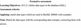 Обложка для материала 3 Lesson №57 Database development Formative assessment