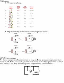 Обложка для материала Физика_10_русс_задания_ЭДС и внутреннее сопротивление источника тока