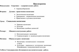 План воспитательной работы 2024-2025 года