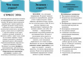 Статья «Стресс. Как справиться?»