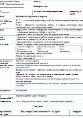 Обложка для материала Механическая работа и энергия