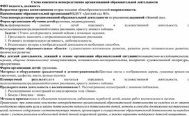 Обложка для материала конспект НООД нетрадиционного рисования в младшей группе