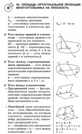 Материал по математике