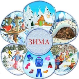 Обложка для материала зима