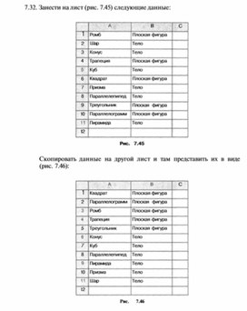 Материал по информатике