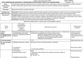 Урок математикки