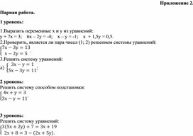Обложка для материала 7. Дидактический материал. Приложение 2. Вариант 2