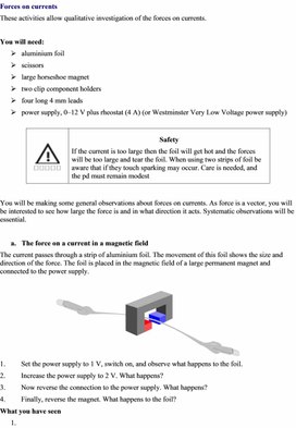 Обложка для материала 1Ampere’s experiments