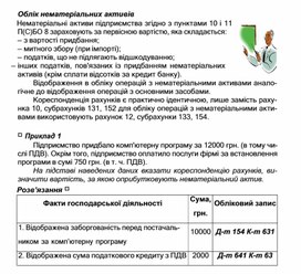 Обложка для материала Облік нематеріальних активів