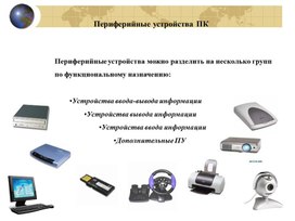 Обложка для материала Информатика_10 класс_Периферийные устройства_Презентация