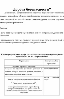 Обложка для материала Дорога безопасности