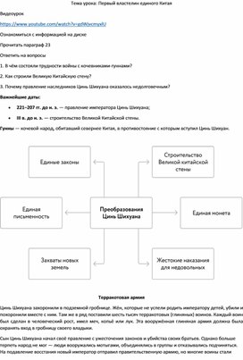 Обложка для материала Первый властелин единого Китая
